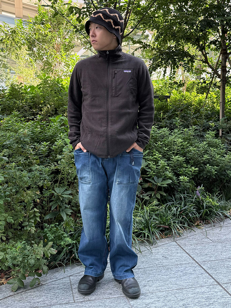 NEWoMan高輪店---藤森-168㎝-着用Mサイズ